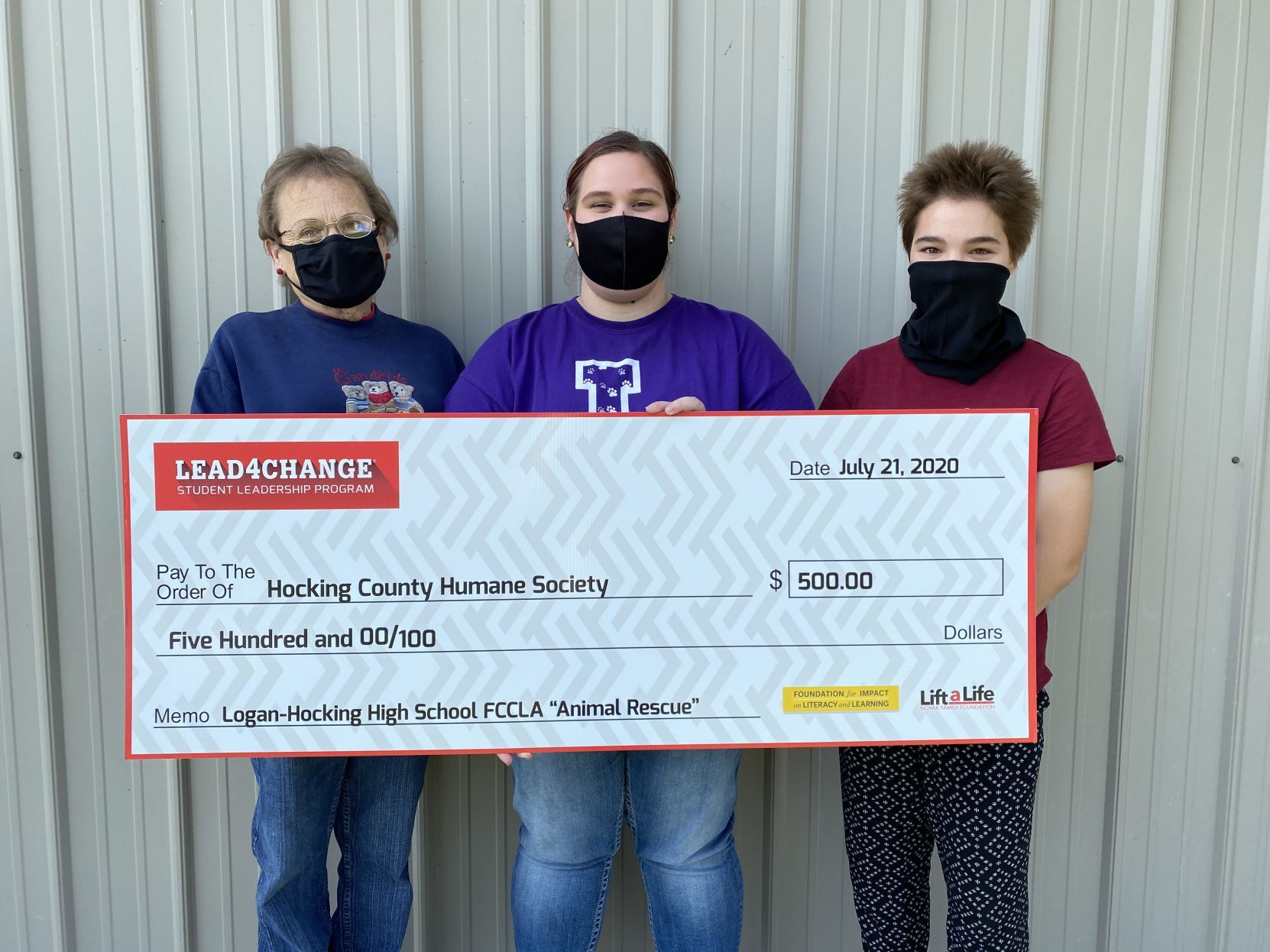 Humane Society awarded $500